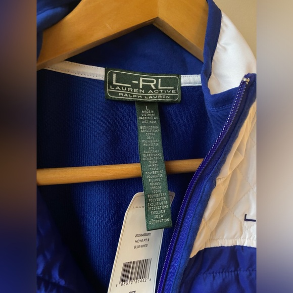 Ralph Lauren blue/ white lightweight jacket - Picture 2 of 5